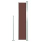 vidaXL Ausziehbare Seitenmarkise 140x300 cm Braun vidaXL Ausziehbare Seitenmarkise 140x300 cm Braun