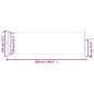 vidaXL Ausziehbare Seitenmarkise 140×500 cm Rot vidaXL Ausziehbare Seitenmarkise 140×500 cm Rot