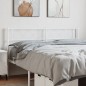 vidaXL Kopfteil Metall Weiß 135 cm vidaXL Kopfteil Metall Weiß 135 cm