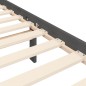 vidaXL Massivholzbett mit Kopfteil Grau vidaXL Massivholzbett mit Kopfteil Grau