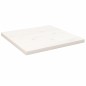 Tischplatte Weiß 60x60x2,5 cm Massivholz Kiefer Quadratisch Tischplatte Weiß 60x60x2,5 cm Massivholz Kiefer Quadratisch