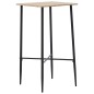 3-tlg. Bar-Set Kunstleder Schwarz 3-tlg. Bar-Set Kunstleder Schwarz
