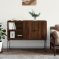 Sideboard Braun Eichen-Optik 100x40x79,5 cm Holzwerkstoff Sideboard Braun Eichen-Optik 100x40x79,5 cm Holzwerkstoff
