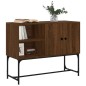 Sideboard Braun Eichen-Optik 100x40x79,5 cm Holzwerkstoff Sideboard Braun Eichen-Optik 100x40x79,5 cm Holzwerkstoff