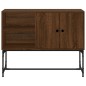 Sideboard Braun Eichen-Optik 100x40x79,5 cm Holzwerkstoff Sideboard Braun Eichen-Optik 100x40x79,5 cm Holzwerkstoff