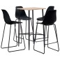 5-tlg. Bar-Set Kunststoff Schwarz 5-tlg. Bar-Set Kunststoff Schwarz