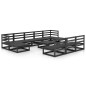 vidaXL 11-tlg. Garten-Lounge-Set Massivholz Kiefer vidaXL 11-tlg. Garten-Lounge-Set Massivholz Kiefer