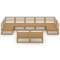 vidaXL 9-tlg. Garten-Lounge-Set Massivholz Kiefer vidaXL 9-tlg. Garten-Lounge-Set Massivholz Kiefer