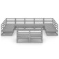 vidaXL 11-tlg. Garten-Lounge-Set Massivholz Kiefer vidaXL 11-tlg. Garten-Lounge-Set Massivholz Kiefer