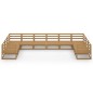 vidaXL 10-tlg. Garten-Lounge-Set Massivholz Kiefer vidaXL 10-tlg. Garten-Lounge-Set Massivholz Kiefer
