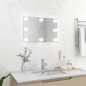 vidaXL Wandspiegel mit LED-Beleuchtung Rechteckig Glas vidaXL Wandspiegel mit LED-Beleuchtung Rechteckig Glas