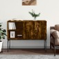Sideboard Räuchereiche 100x40x79,5 cm Holzwerkstoff Sideboard Räuchereiche 100x40x79,5 cm Holzwerkstoff