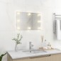 vidaXL Wandspiegel mit LED-Beleuchtung Rechteckig Glas vidaXL Wandspiegel mit LED-Beleuchtung Rechteckig Glas