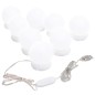 vidaXL Wandspiegel mit LED-Beleuchtung Rechteckig Glas vidaXL Wandspiegel mit LED-Beleuchtung Rechteckig Glas