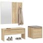 vidaXL Flurmöbel-Set Sonoma-Eiche Holzwerkstoff vidaXL Flurmöbel-Set Sonoma-Eiche Holzwerkstoff