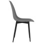 vidaXL Esszimmerstühle 6 Stk. Grau PP vidaXL Esszimmerstühle 6 Stk. Grau PP