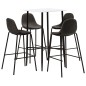 5-tlg. Bar-Set Stoff Dunkelgrau 5-tlg. Bar-Set Stoff Dunkelgrau