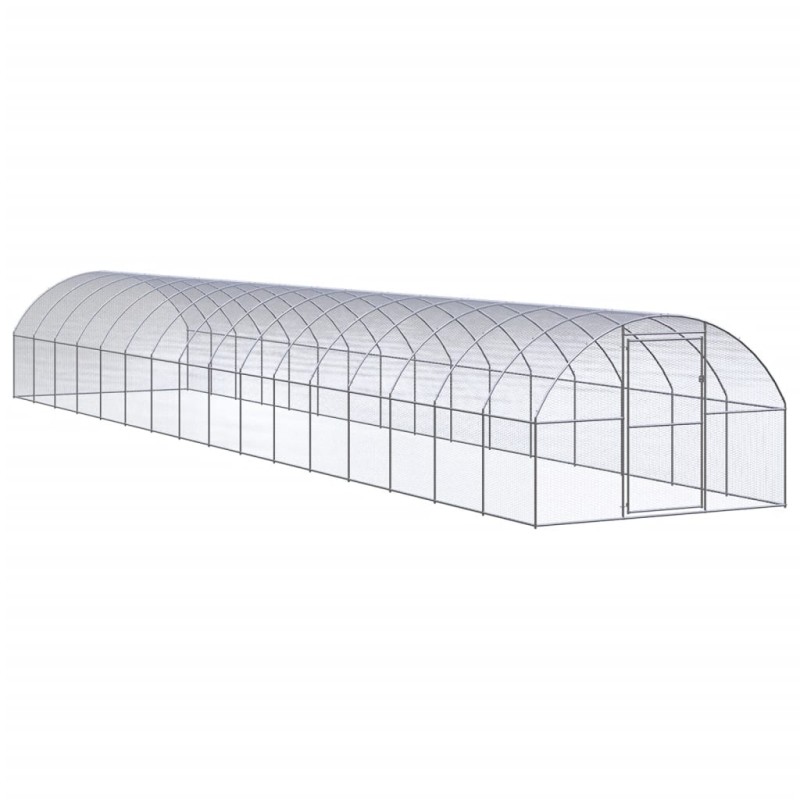 vidaXL Outdoor-Hühnerstall 3x16x2 m Verzinkter Stahl vidaXL Outdoor-Hühnerstall 3x16x2 m Verzinkter Stahl