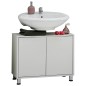 FMD Waschbeckenunterschrank 70x32,9x49,5 cm Weiß FMD Waschbeckenunterschrank 70x32,9x49,5 cm Weiß