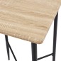 5-tlg. Bar-Set Kunstleder Schwarz 5-tlg. Bar-Set Kunstleder Schwarz