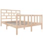 vidaXL Massivholzbett Kiefer 135x190 cm vidaXL Massivholzbett Kiefer 135x190 cm
