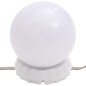 vidaXL Spiegel mit LED-Leuchten 80x40 cm Glas Oval vidaXL Spiegel mit LED-Leuchten 80x40 cm Glas Oval