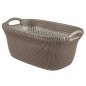 Curver Wäschekorb Knit 40 L Metallic-Braun Curver Wäschekorb Knit 40 L Metallic-Braun