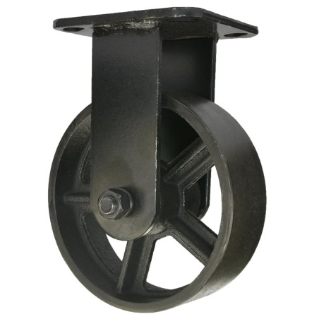 Mac Lean Lenkrolle 150 mm 2 Stk. Schwarz