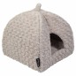 Jack and Vanilla Haustier-Iglu Softy XS 40x40x40 cm Rosette Beige Jack and Vanilla Haustier-Iglu Softy XS 40x40x40 cm Rosette Beige