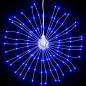 vidaXL Weihnachtsbeleuchtungen Feuerwerk 8 Stk. 140 LEDs Blau 17 cm vidaXL Weihnachtsbeleuchtungen Feuerwerk 8 Stk. 140 LEDs Blau 17 cm