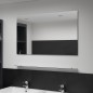 vidaXL Wandspiegel mit Regal 100×60 cm Hartglas vidaXL Wandspiegel mit Regal 100×60 cm Hartglas
