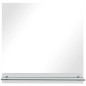 vidaXL Wandspiegel mit Regal 40x40 cm Hartglas vidaXL Wandspiegel mit Regal 40x40 cm Hartglas