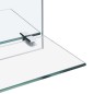 vidaXL Wandspiegel mit Regal 40x40 cm Hartglas vidaXL Wandspiegel mit Regal 40x40 cm Hartglas