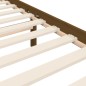 vidaXL Massivholzbett mit Kopfteil Honigbraun 200x200 cm vidaXL Massivholzbett mit Kopfteil Honigbraun 200x200 cm