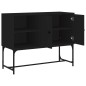 vidaXL Sideboard Schwarz 100x40x79,5 cm Holzwerkstoff vidaXL Sideboard Schwarz 100x40x79,5 cm Holzwerkstoff