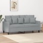 vidaXL 2-Sitzer-Sofa Hellgrau 140 cm Stoff vidaXL 2-Sitzer-Sofa Hellgrau 140 cm Stoff