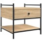 vidaXL Couchtisch Sonoma-Eiche 50x50x50 cm Holzwerkstoff vidaXL Couchtisch Sonoma-Eiche 50x50x50 cm Holzwerkstoff