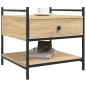 vidaXL Couchtisch Sonoma-Eiche 50x50x50 cm Holzwerkstoff vidaXL Couchtisch Sonoma-Eiche 50x50x50 cm Holzwerkstoff