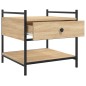 vidaXL Couchtisch Sonoma-Eiche 50x50x50 cm Holzwerkstoff vidaXL Couchtisch Sonoma-Eiche 50x50x50 cm Holzwerkstoff