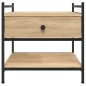 vidaXL Couchtisch Sonoma-Eiche 50x50x50 cm Holzwerkstoff vidaXL Couchtisch Sonoma-Eiche 50x50x50 cm Holzwerkstoff
