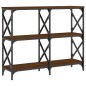 vidaXL Konsolentisch Braun Eichen-Optik 100x28x80,5 cm Holzwerkstoff vidaXL Konsolentisch Braun Eichen-Optik 100x28x80,5 cm Holzwerkstoff