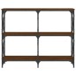 vidaXL Konsolentisch Braun Eichen-Optik 100x28x80,5 cm Holzwerkstoff vidaXL Konsolentisch Braun Eichen-Optik 100x28x80,5 cm Holzwerkstoff