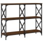 vidaXL Konsolentisch Braun Eichen-Optik 100x28x80,5 cm Holzwerkstoff vidaXL Konsolentisch Braun Eichen-Optik 100x28x80,5 cm Holzwerkstoff