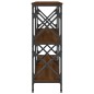 vidaXL Konsolentisch Braun Eichen-Optik 156x28x80,5 cm Holzwerkstoff vidaXL Konsolentisch Braun Eichen-Optik 156x28x80,5 cm Holzwerkstoff