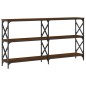 vidaXL Konsolentisch Braun Eichen-Optik 156x28x80,5 cm Holzwerkstoff vidaXL Konsolentisch Braun Eichen-Optik 156x28x80,5 cm Holzwerkstoff