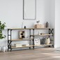 vidaXL Konsolentisch Sonoma-Eiche 180x29x76,5 cm Holzwerkstoff vidaXL Konsolentisch Sonoma-Eiche 180x29x76,5 cm Holzwerkstoff