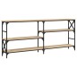 vidaXL Konsolentisch Sonoma-Eiche 180x29x76,5 cm Holzwerkstoff vidaXL Konsolentisch Sonoma-Eiche 180x29x76,5 cm Holzwerkstoff