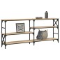 vidaXL Konsolentisch Sonoma-Eiche 180x29x76,5 cm Holzwerkstoff vidaXL Konsolentisch Sonoma-Eiche 180x29x76,5 cm Holzwerkstoff