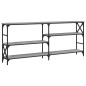 vidaXL Konsolentisch Grau Sonoma 180x29x76,5 cm Holzwerkstoff vidaXL Konsolentisch Grau Sonoma 180x29x76,5 cm Holzwerkstoff