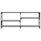 vidaXL Konsolentisch Grau Sonoma 180x29x76,5 cm Holzwerkstoff vidaXL Konsolentisch Grau Sonoma 180x29x76,5 cm Holzwerkstoff